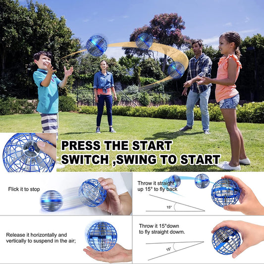 Spinner Pelota Voladora Boomerang